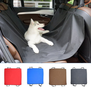 Car Seat Cover Pet Waterproof Mat Car Seat Protector Mat Rear Safety Travel Accessories for Cat Dog Carrier Car Back Seat Mat