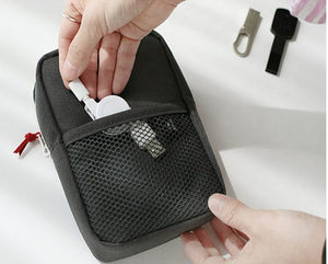 Travel Bag Electronic Digital Storage Package Mobile Phone Charging Treasure Data Line Organizer Travel Accessories Pouch