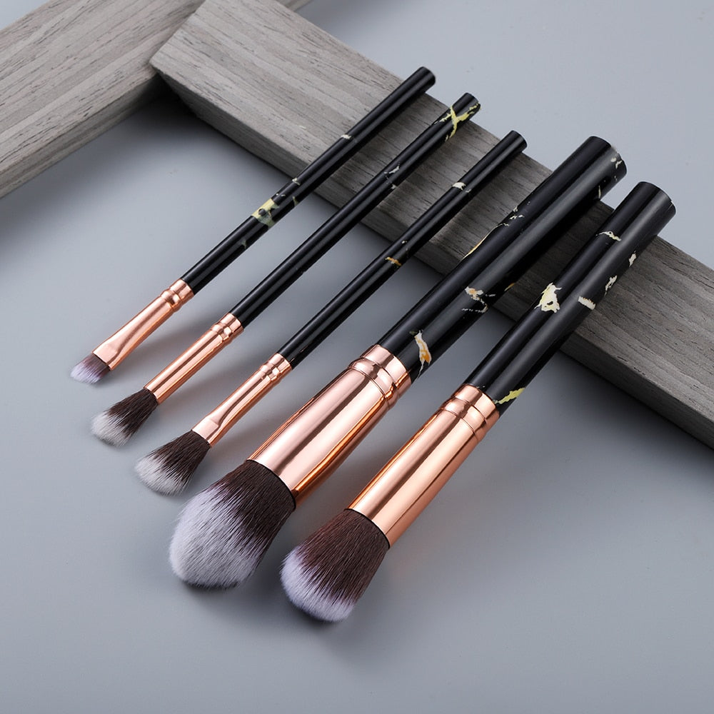 KOSMETYKI  Soft Fluffy Makeup Brushes Set Eye Shadow Foundation Women Cosmetic Powder Blush Blending Beauty Make Up beauty Tool