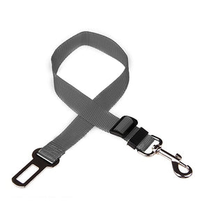 Adjustable Pet Dog Cat Car Seat Belt for Dogs Harness Leash Small Medium Travel Clip French Bulldog Dog Accessories Supplies