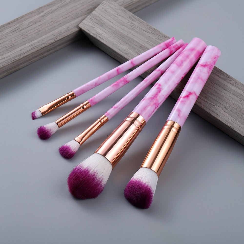 KOSMETYKI  Soft Fluffy Makeup Brushes Set Eye Shadow Foundation Women Cosmetic Powder Blush Blending Beauty Make Up beauty Tool