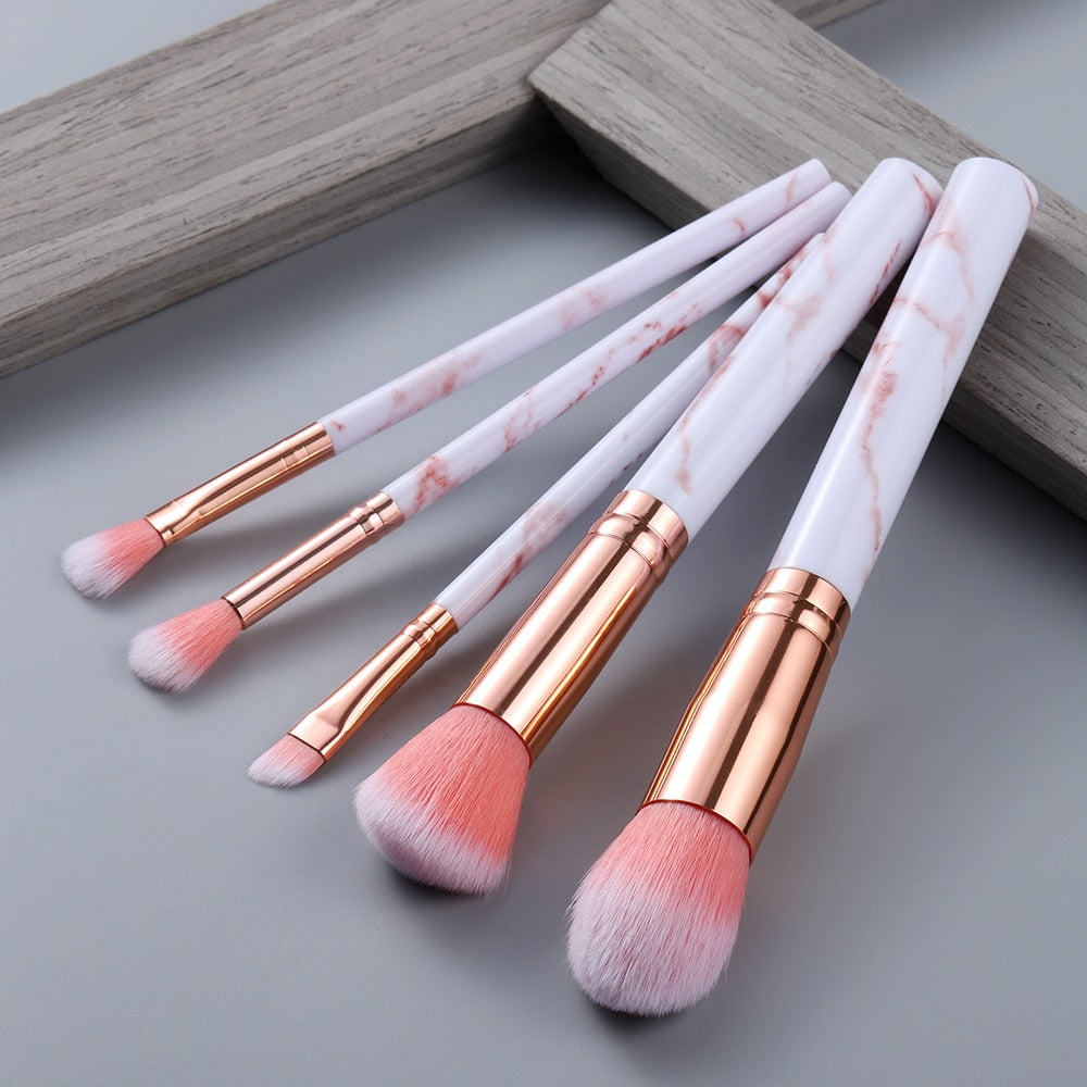 KOSMETYKI  Soft Fluffy Makeup Brushes Set Eye Shadow Foundation Women Cosmetic Powder Blush Blending Beauty Make Up beauty Tool