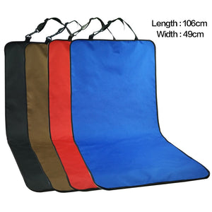Car Seat Cover Pet Waterproof Mat Car Seat Protector Mat Rear Safety Travel Accessories for Cat Dog Carrier Car Back Seat Mat