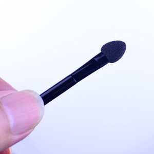 10pcs Portable Eye Shadow Brushes Powder Brush Double Ended Eyeshadow Applicator Pro Sponge Eye Shadow Make Up Supplies