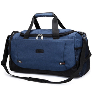 Scione Men Travel Bag Large Capacity Hand Luggage Travel Duffle Bags Nylon Weekend Bags Women Multifunctional Travel Bags