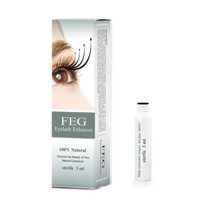 FEG Eyelash Growth Enhancer Natural Medicine Treatments Lash Eye Lashes Serum Mascara Eyelash Serum Lengthening Eyebrow Growth