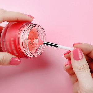 Dighealth 1PC Portable Makeup Lip Brush Silicone Lipstick Gloss Lip Mask Brush Pen Wands Applicator Make Up Brushes Tool