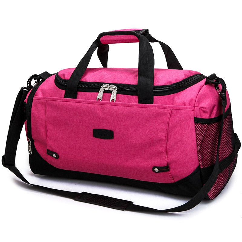 Scione Men Travel Bag Large Capacity Hand Luggage Travel Duffle Bags Nylon Weekend Bags Women Multifunctional Travel Bags