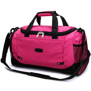 Scione Men Travel Bag Large Capacity Hand Luggage Travel Duffle Bags Nylon Weekend Bags Women Multifunctional Travel Bags