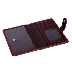 Travel Hasp Passport Holder Cover Leather Wallet Women Men Passports For Document Pouch Cards Case обложка на паспорт