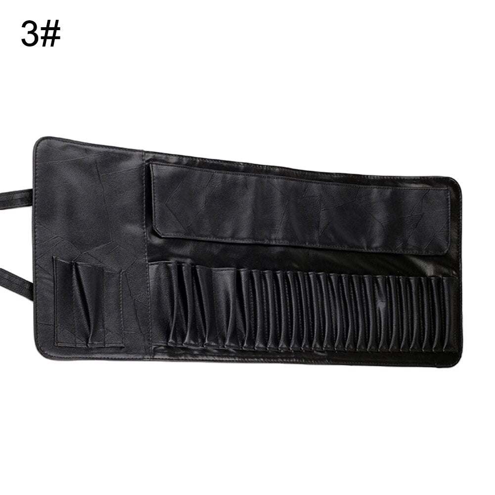 12/18/24 Makeup Brushes Bag Cosmetics Case Travel Rolling Organizer Pouch Cosmetic Bag Make Up Brushes Kits