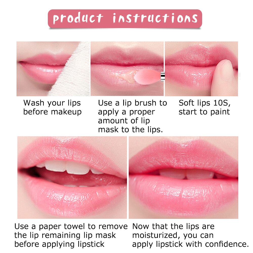 Dighealth 1PC Portable Makeup Lip Brush Silicone Lipstick Gloss Lip Mask Brush Pen Wands Applicator Make Up Brushes Tool