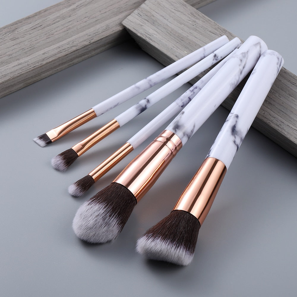 KOSMETYKI  Soft Fluffy Makeup Brushes Set Eye Shadow Foundation Women Cosmetic Powder Blush Blending Beauty Make Up beauty Tool