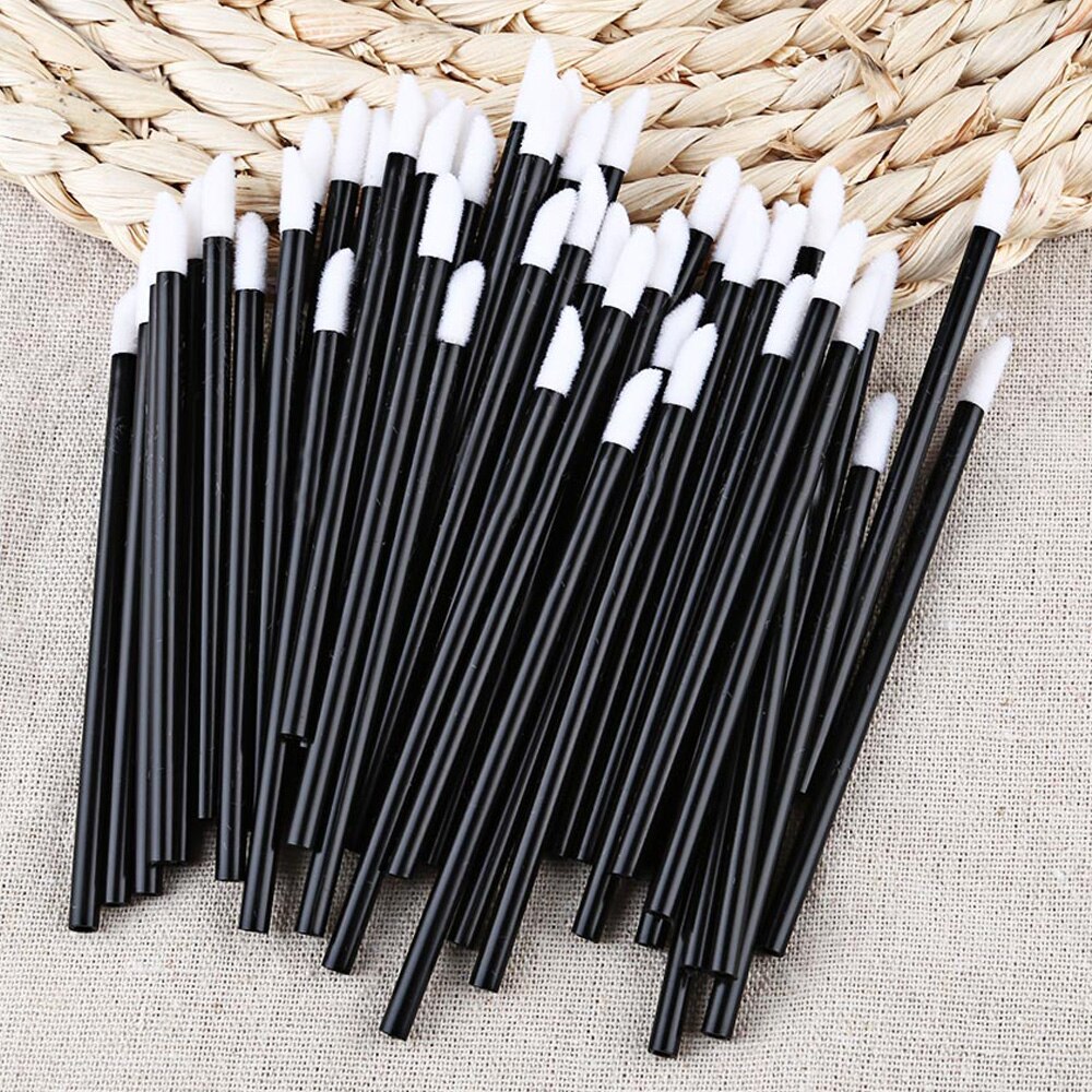 50/250/500/2000 PCS Disposable Lip Brush Women Accessories Wholesale Lipstick Gloss Wands Applicator Perfect Best Make Up Tools