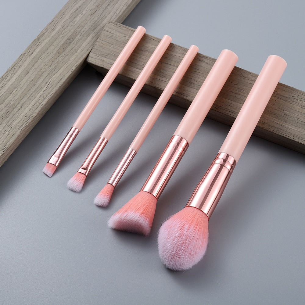 KOSMETYKI  Soft Fluffy Makeup Brushes Set Eye Shadow Foundation Women Cosmetic Powder Blush Blending Beauty Make Up beauty Tool