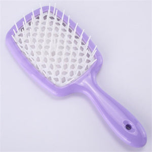 Tangled Hair Comb Detangling Hair Brush Massage Combs Hollow Out Wet Curly Hair Brushes Barber Comb Salon Hair Styling Tools