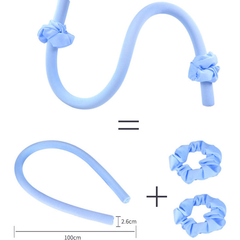 Heatless Curling Rod Headband Lazy Hair Culers Foam Spong Flower Curling Iron Lazy Curler Set Modeling DIY Hair Styling Tools