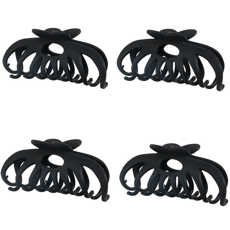 2/4PCS Matte Extra Large Hair Claw Clips Crab Hairpins Women Elegant Big Strong Hair Clips Ponytail Barrettes Hair Accessories