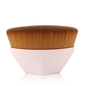 Hexagon Makeup Brush Beauty Powder Face Blush Brushes Portable Professional Foundation Brush Large Cosmetics Soft Base Make up