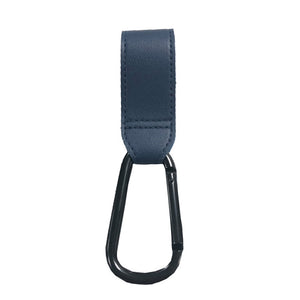 Baby Stroller Hook Fashion PU Leather Adjustable Pram Hook Cart Organizer Diaper Bag Hanger Children Boy Girl Travel Accessories