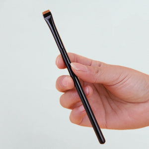 LOYBJ 1/2 stücke Klinge Make-Up Pinsel Abgewinkelt Dünne Augenbraue Pinsel Flach Feinen Eyeliner Pinsel Professionelle Liner Stirn Schönheit bilden Werkzeug