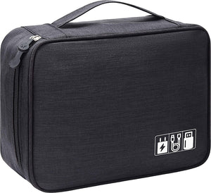 Portable Digital Storage Bag USB Gadget Waterproof Cable Organizer Pouch Electronics Devices Accessories Digitals Pack Supplies