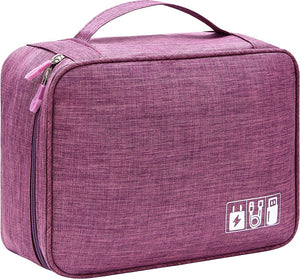 Portable Digital Storage Bag USB Gadget Waterproof Cable Organizer Pouch Electronics Devices Accessories Digitals Pack Supplies