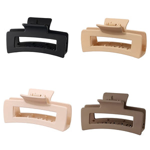 2/4PCS Matte Extra Large Hair Claw Clips Crab Hairpins Women Elegant Big Strong Hair Clips Ponytail Barrettes Hair Accessories
