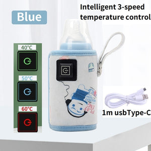 USB חלב מים חם עגלת מבודד תיק תינוק סיעוד בקבוק דוד בטוח ילדי אספקה עבור תינוקות חיצוני נסיעות אבזרים