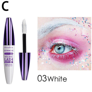 5D Silk Fiber Mascara Lash Color Mascara Waterproof Rimel 3D Mascara Eyelash Extension Thick Lengthening Eye Lashes Cosmetic