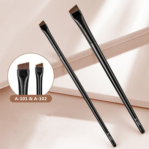 Natural Eye Makeup Brushes Set Eyeshadow Brush Eyebrow Contour Eyeliner Brush Women Eyes Cosmetic Blending Detail Make Up Tools