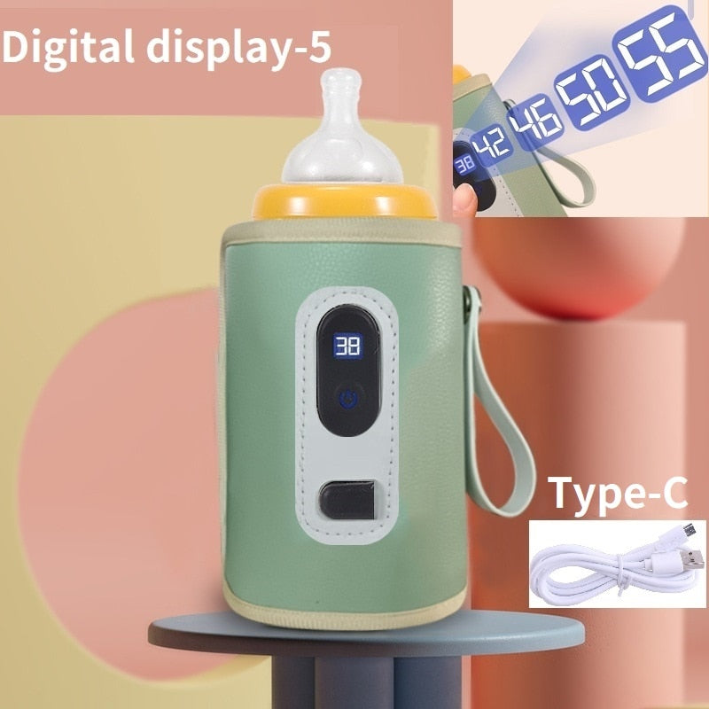 USB חלב מים חם עגלת מבודד תיק תינוק סיעוד בקבוק דוד בטוח ילדי אספקה עבור תינוקות חיצוני נסיעות אבזרים
