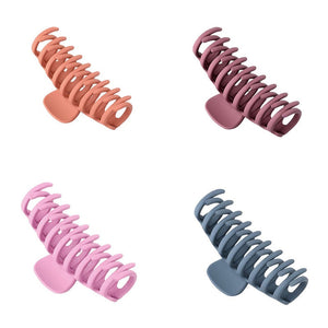 2/4PCS Matte Extra Large Hair Claw Clips Crab Hairpins Women Elegant Big Strong Hair Clips Ponytail Barrettes Hair Accessories