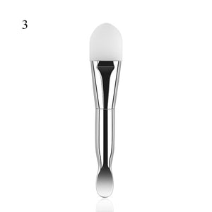 Mask Brushes Silicone Head Mask Brush Flat Soft Hair BB Cream Foundation Applicator Mud Mask Blender Make Up Beauty Tools