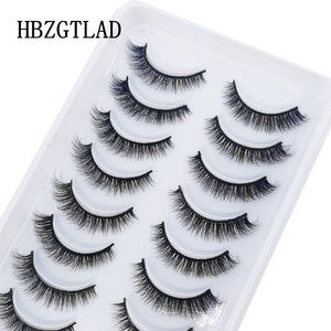 10 Pairs 3D Mink False Eyelashes Natural/Thick Eye Lashes  Fluffy Makeup Russian eyelahses Beauty Extension Reusable eyelashes
