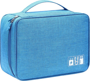Portable Digital Storage Bag USB Gadget Waterproof Cable Organizer Pouch Electronics Devices Accessories Digitals Pack Supplies