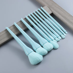KOSMETYKI  Soft Fluffy Makeup Brushes Set Eye Shadow Foundation Women Cosmetic Powder Blush Blending Beauty Make Up beauty Tool