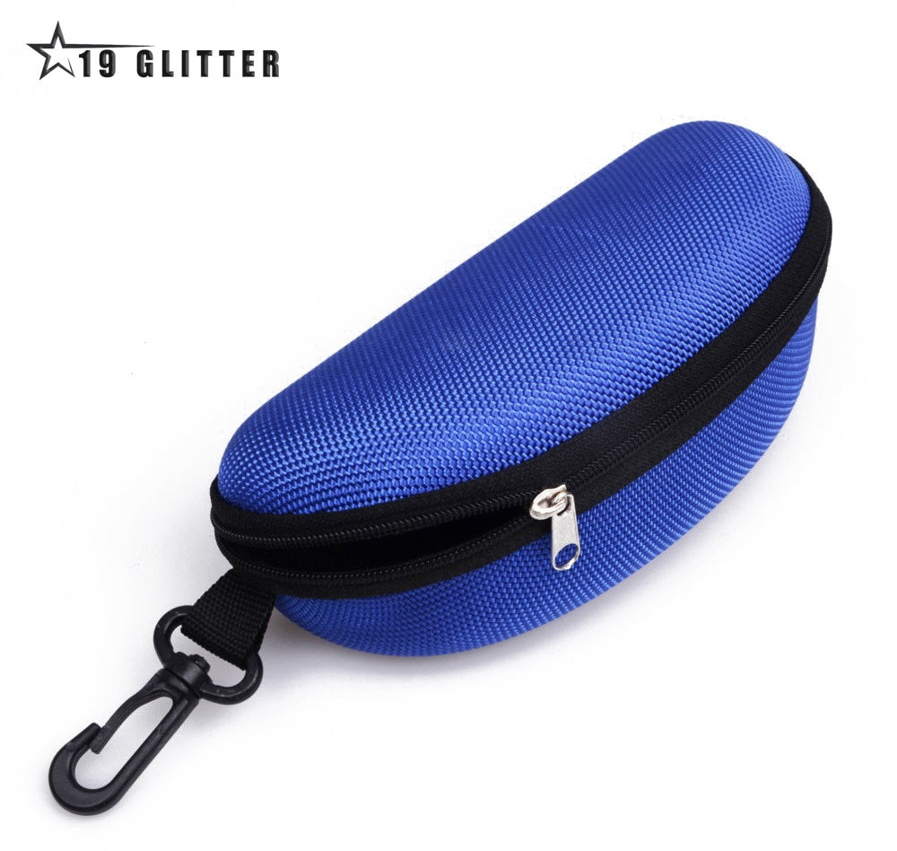 11 Colors Sunglasses Reading Glasses Carry Bag Hard Zipper Box Travel Pack Pouch Case New