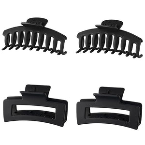 2/4PCS Matte Extra Large Hair Claw Clips Crab Hairpins Women Elegant Big Strong Hair Clips Ponytail Barrettes Hair Accessories