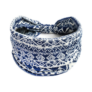 Bohemian Wide Cotton Stretch Headbands Women Headwrap Turban Headwear Bandage Hairbands Bandana Wide Headbands Hair Accessories