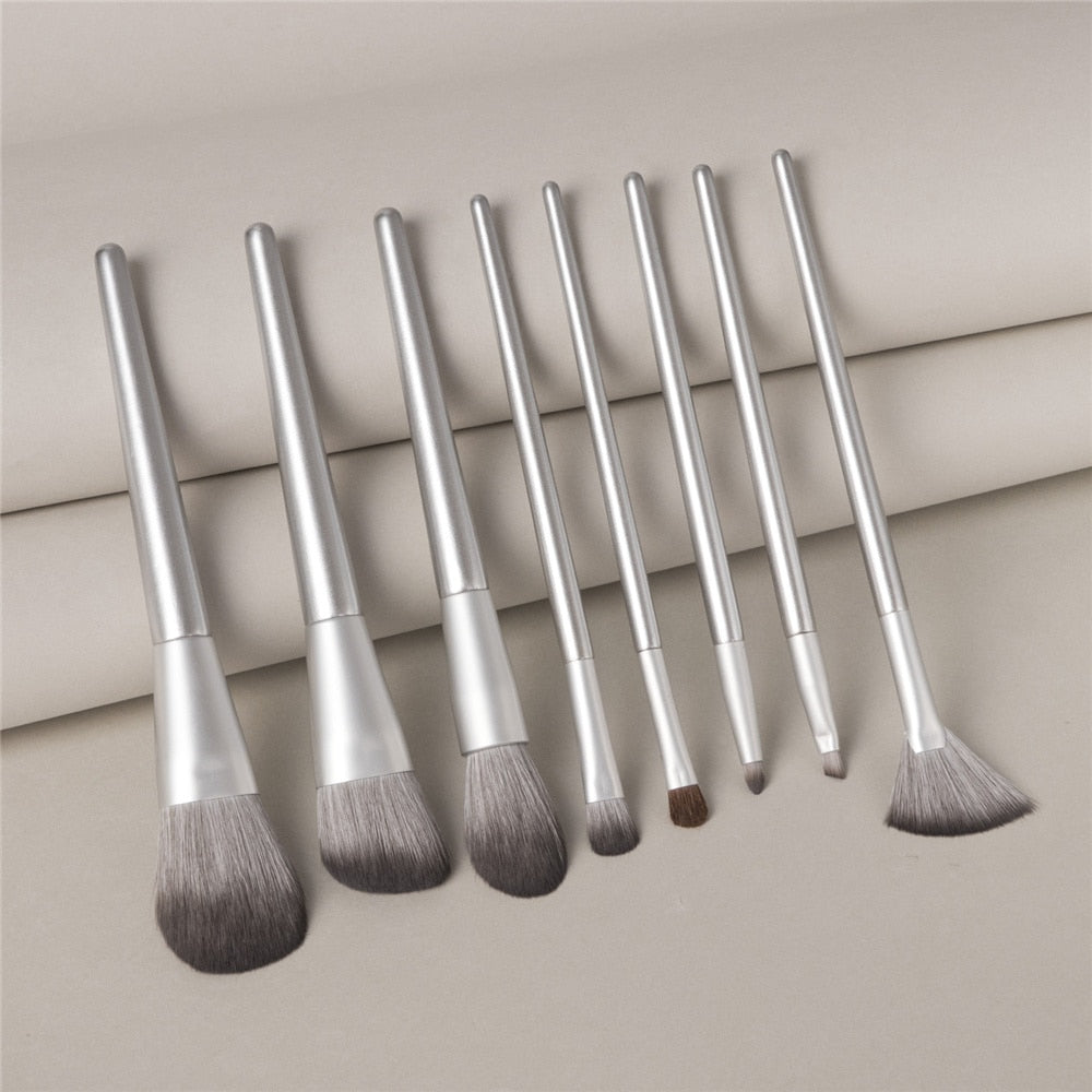 KOSMETYKI  Soft Fluffy Makeup Brushes Set Eye Shadow Foundation Women Cosmetic Powder Blush Blending Beauty Make Up beauty Tool