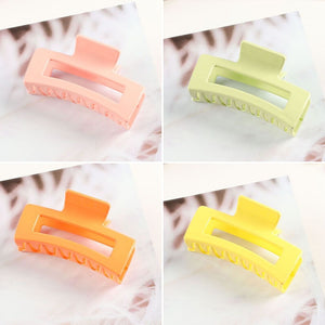 2/4PCS Matte Extra Large Hair Claw Clips Crab Hairpins Women Elegant Big Strong Hair Clips Ponytail Barrettes Hair Accessories