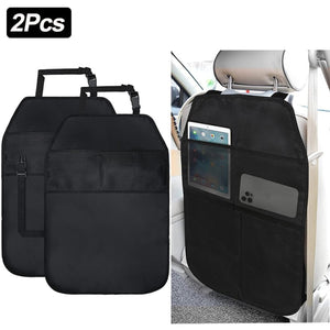 Car Backseat Organizer with Touch Screen Storage Pockets Cover Car Seat Back Protectors for Travel Trip Kids car accessories