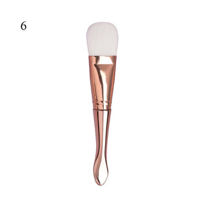 Mask Brushes Silicone Head Mask Brush Flat Soft Hair BB Cream Foundation Applicator Mud Mask Blender Make Up Beauty Tools