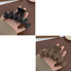 2/4PCS Matte Extra Large Hair Claw Clips Crab Hairpins Women Elegant Big Strong Hair Clips Ponytail Barrettes Hair Accessories