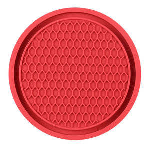 Car Coasters PVC Travel Auto Cup Holder Insert Coaster Anti Slip Vehicle Interior Accessories Cup Mats