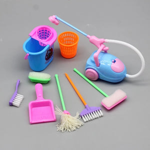 Pink 43 Pieces Barbies Doll Clothes Shoes Accessories Travel Suitcase Toys Fit 18Inch Barbies Doll,1/6 BJD&Blythe Toys For Girls