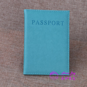 High Quality English PU Leather Passport Covers Document Cover Travel Passport Holder ID Card Passport Holder Travel Acceessory