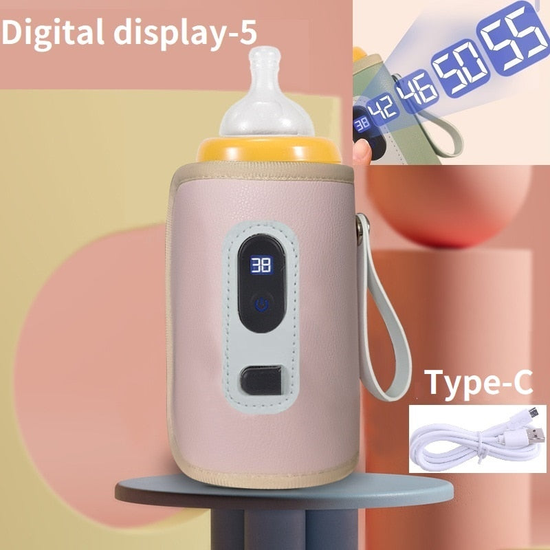 USB חלב מים חם עגלת מבודד תיק תינוק סיעוד בקבוק דוד בטוח ילדי אספקה עבור תינוקות חיצוני נסיעות אבזרים