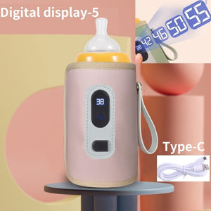 USB חלב מים חם עגלת מבודד תיק תינוק סיעוד בקבוק דוד בטוח ילדי אספקה עבור תינוקות חיצוני נסיעות אבזרים